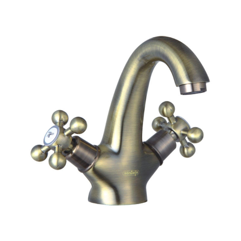 Ancient two handle basin faucet