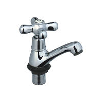 Upwraping cold basin taps