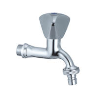 Downward cold basin taps