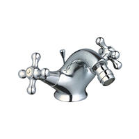 Horn double handle bidet basin faucet