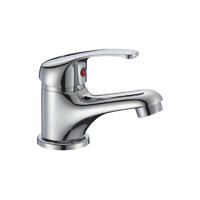 Lower body small single handle 35MM basin faucet