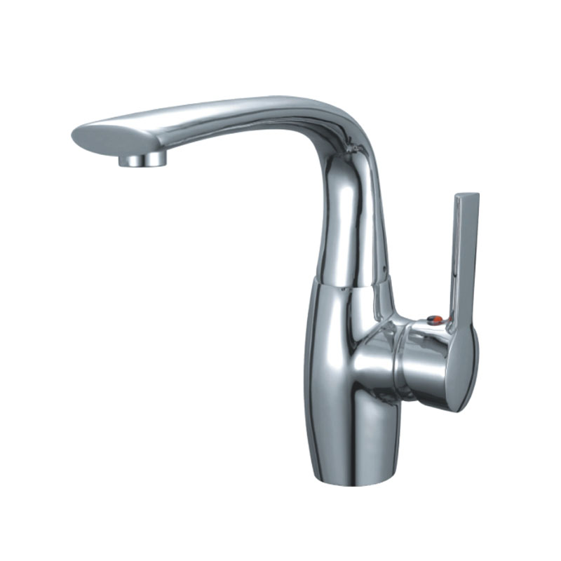 Glacier Single Handle High Spout Kitchen Faucet