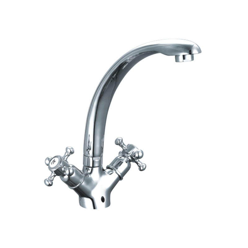 Crossing Two Handle Kitchen Faucet