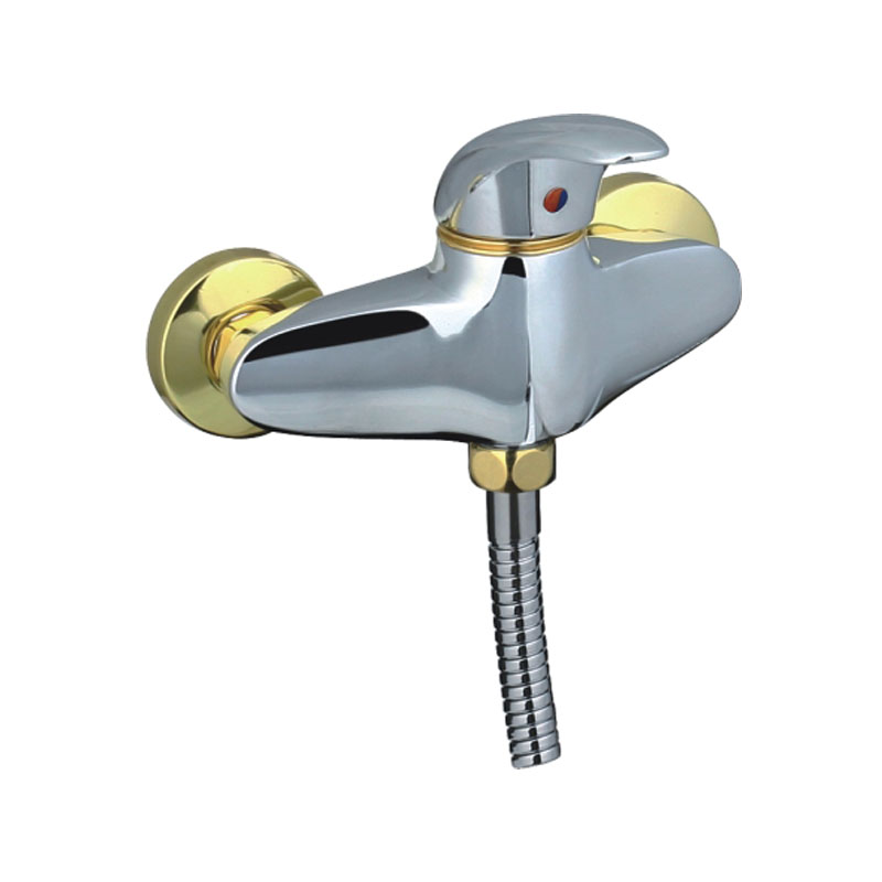 Two Mixed Color Single Handle Shower Faucet 