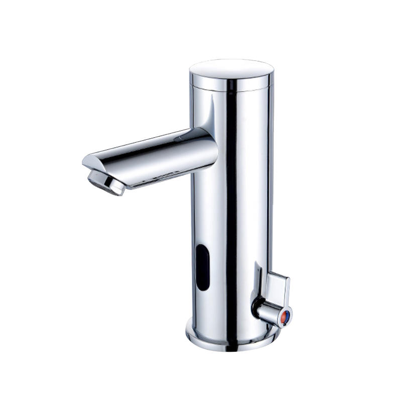 Small Handle Hot And Cold Water Sensor Faucet