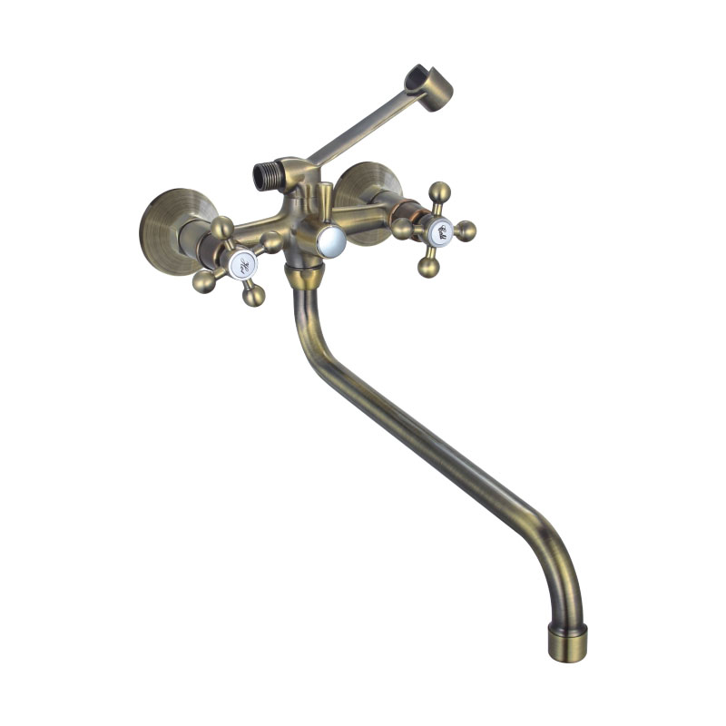 Antique Finish Two Handle Bathtub Faucet 